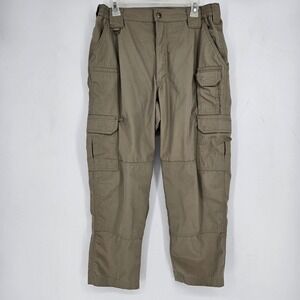 5.11 Tactical Pants Mens 34 x 30 Ripstop Utility Cargo Tan Beige Outdoors Work